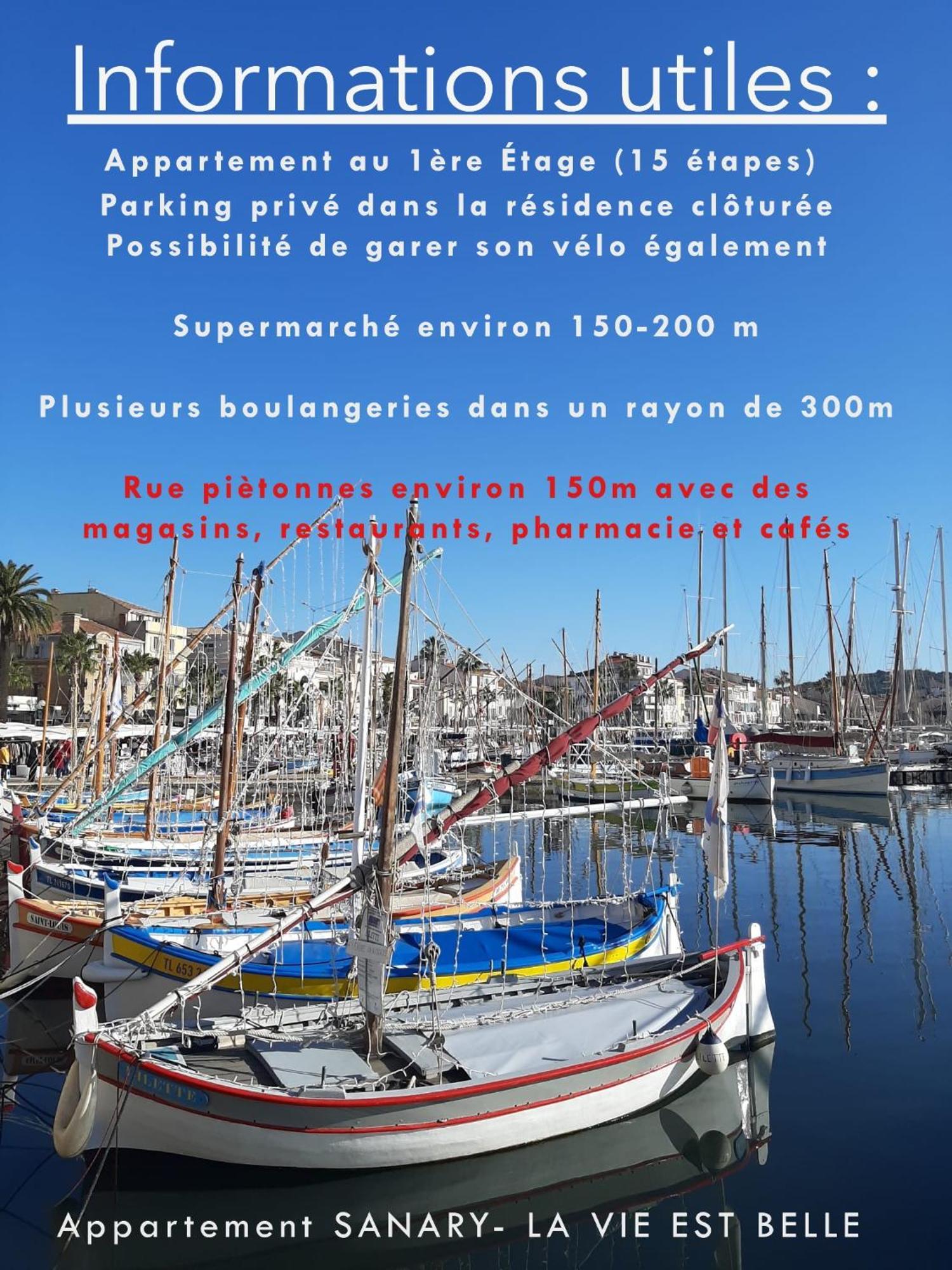 Sanary- La Vie Est Belle- Centre Ville 2 Minutes A Pied- Plage 5 Minutes ภายนอก รูปภาพ